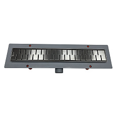 Душевой лоток MCH/Veconi Medium Graphite - фото 1