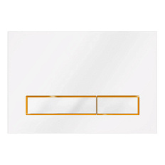 Кнопка смыва Veconi  Square Design VFSD-WHG - фото 1